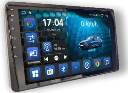 Hardstone HS DAC03-ELC4 Autoradio per Dacia DUSTER 2°Gen (2018-2024) Android 11, 8 CORE