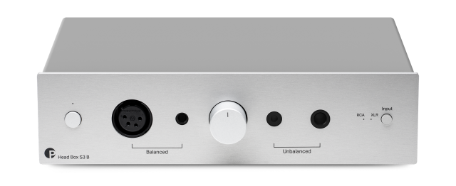 Pro-ject Head Box S3 B Amplificatore per cuffia bilanciato, doppi chip TPA6120A2
