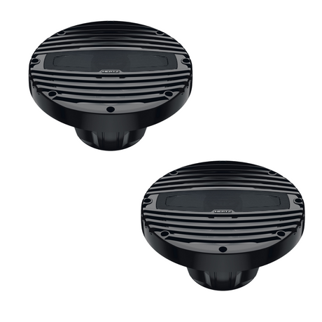Hertz HMX 8 TW / TC coppia di altoparlanti nautici coassiali high-end 200mm 4 Ohm 200W