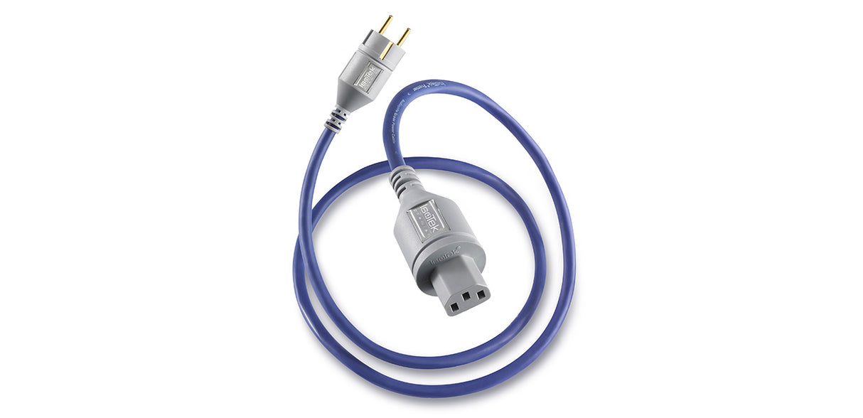 IsoTek EVO3 Premier cavo di alimentazione in rame OFC placcato argento 10mm 16A