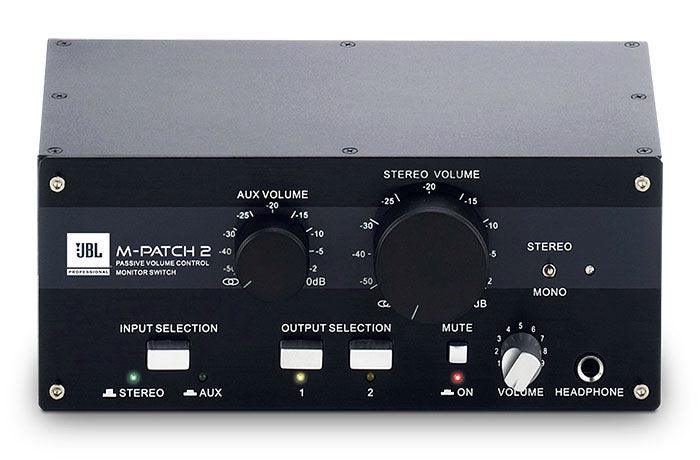 JBL M-PATCH 2 CONTROLLO VOLUME PASSIVO E SWITCH BOX MONITOR - TechSoundSystem.com