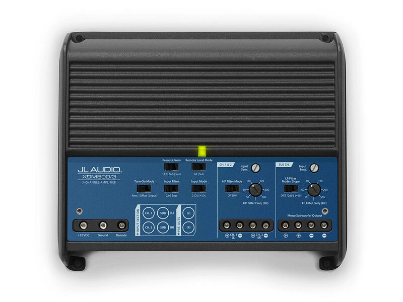 JL Audio XDM500/3 amplificatore a 3 canali in Classe D