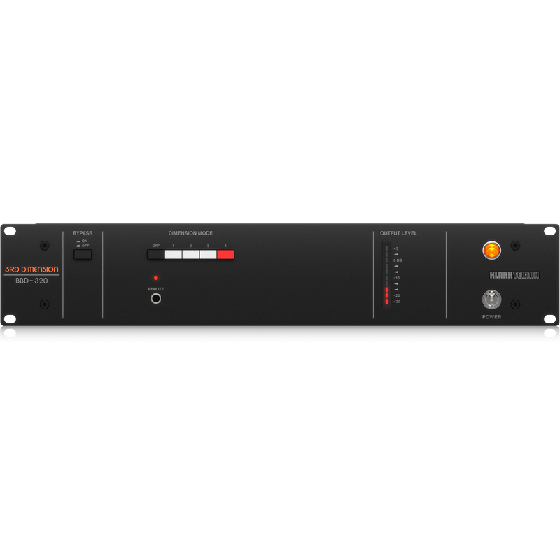 KLARK TEKNIK 3RD DIMENSION BBD-320 PROCESSORE DI SEGNALE ANALOGICO MULTI-DIMENSIONALE CON TECNOLOGIA BBD - TechSoundSystem.com