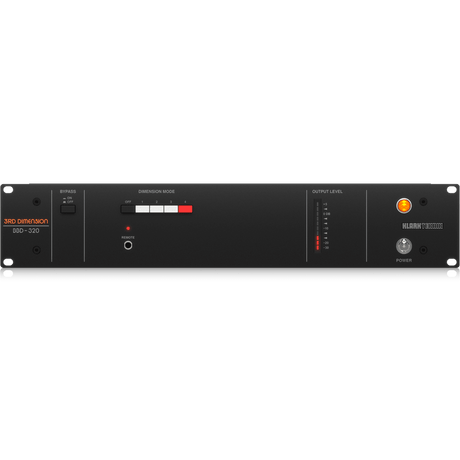 KLARK TEKNIK 3RD DIMENSION BBD-320 PROCESSORE DI SEGNALE ANALOGICO MULTI-DIMENSIONALE CON TECNOLOGIA BBD - TechSoundSystem.com