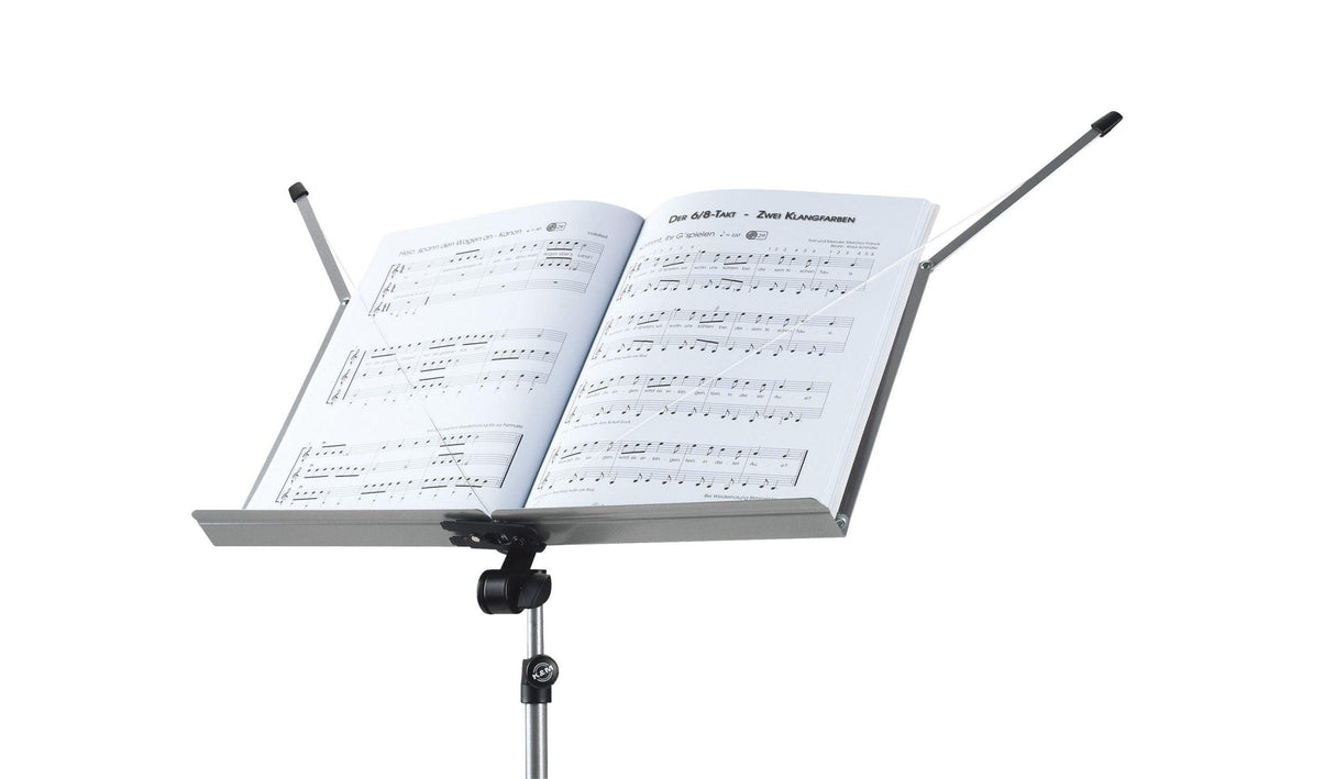 KONIG & MEYER 11590 BLOCCA SPARTITI DA LEGGIO CON CORDE IN NYLON - TechSoundSystem.com