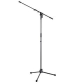 KONIG & MEYER 25600 ASTA MICROFONICA A GIRAFFA TELESCOPICA PROFESSIONALE COLORE NERO - TechSoundSystem.com
