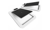 Kanto S4 coppia di supporti da scrivania per diffusori YU4