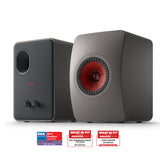 KEF LS50 META TITANIUM diffusori passivi da scaffale  Uni-Q con MAT