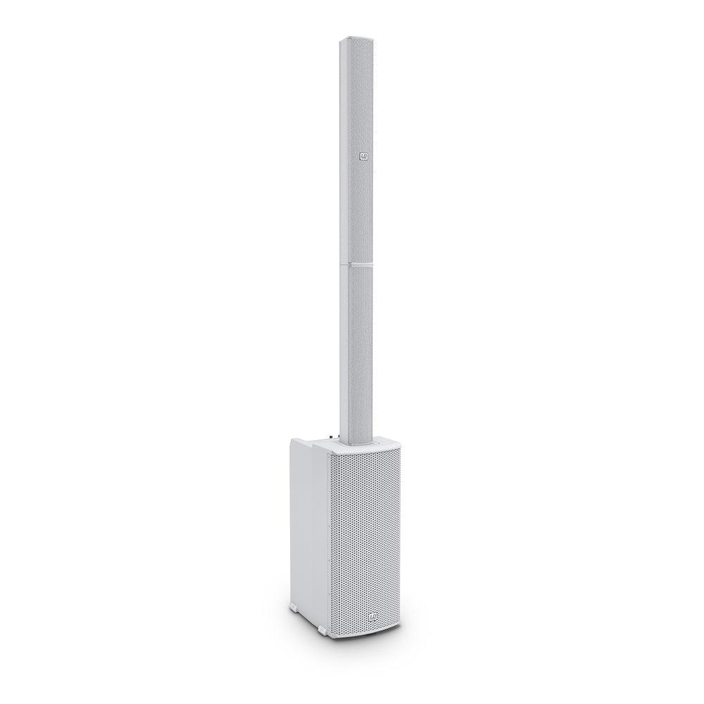LD SYSTEMS MAUI11-G3-W SISTEMA PA PORTATILE A COLONNA SUBWOOFER + SATELLITI CON MIXER E BLUETOOTH COLORE BIANCO - TechSoundSystem.com