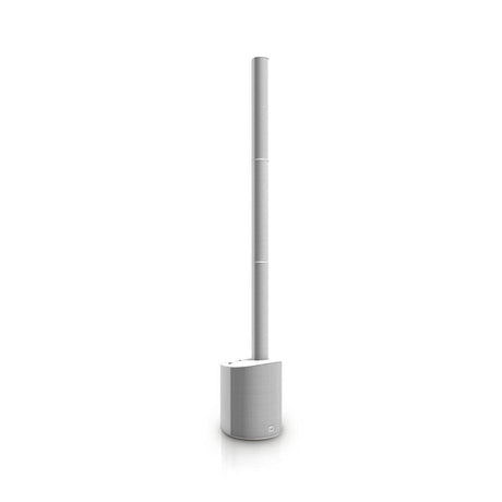 LD SYSTEMS MAUI5-W SISTEMA PA PORTATILE A COLONNE SUBWOOFER + SATELLITI CON MIXER E BLUETOOTH COLORE BIANCO - TechSoundSystem.com