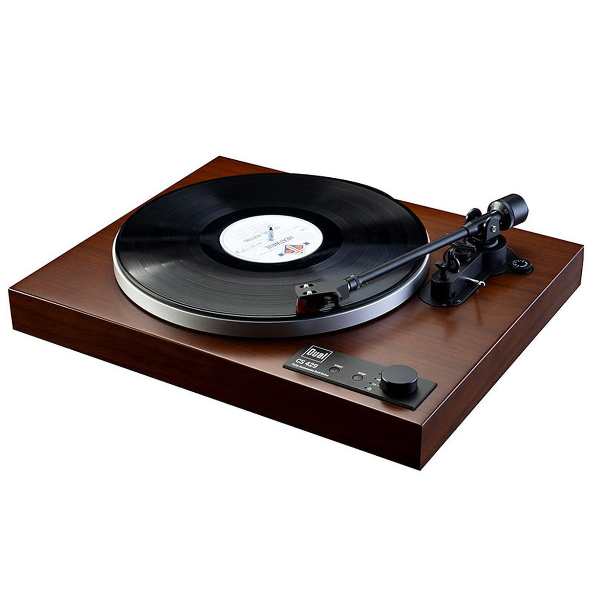 DUAL CS429 Giradischi totalmente automatico trazione a cinghia con plinto in MDF testina 2M RED