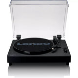 LENCO LS-60BK Giradischi con altoparlanti integrati e Bluetooth®, testina Audio technica