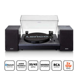 Lenco LS-301 Giradischi amplificato a 2 velocità (33/45) con Bluetooth