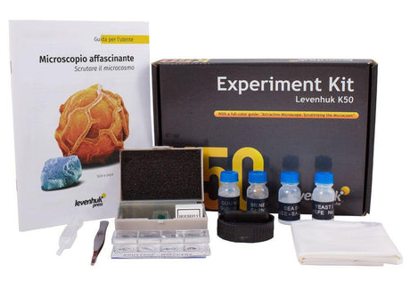 Kit per esperimenti Levenhuk K50 - TechSoundSystem.com