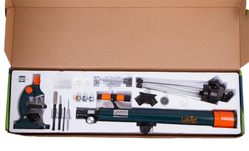 Kit microscopio e telescopio Levenhuk LabZZ MT2 - TechSoundSystem.com