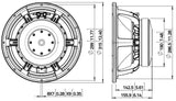 Lavoce WAF123.01 woofer 300mm 8 Ohm 1000W