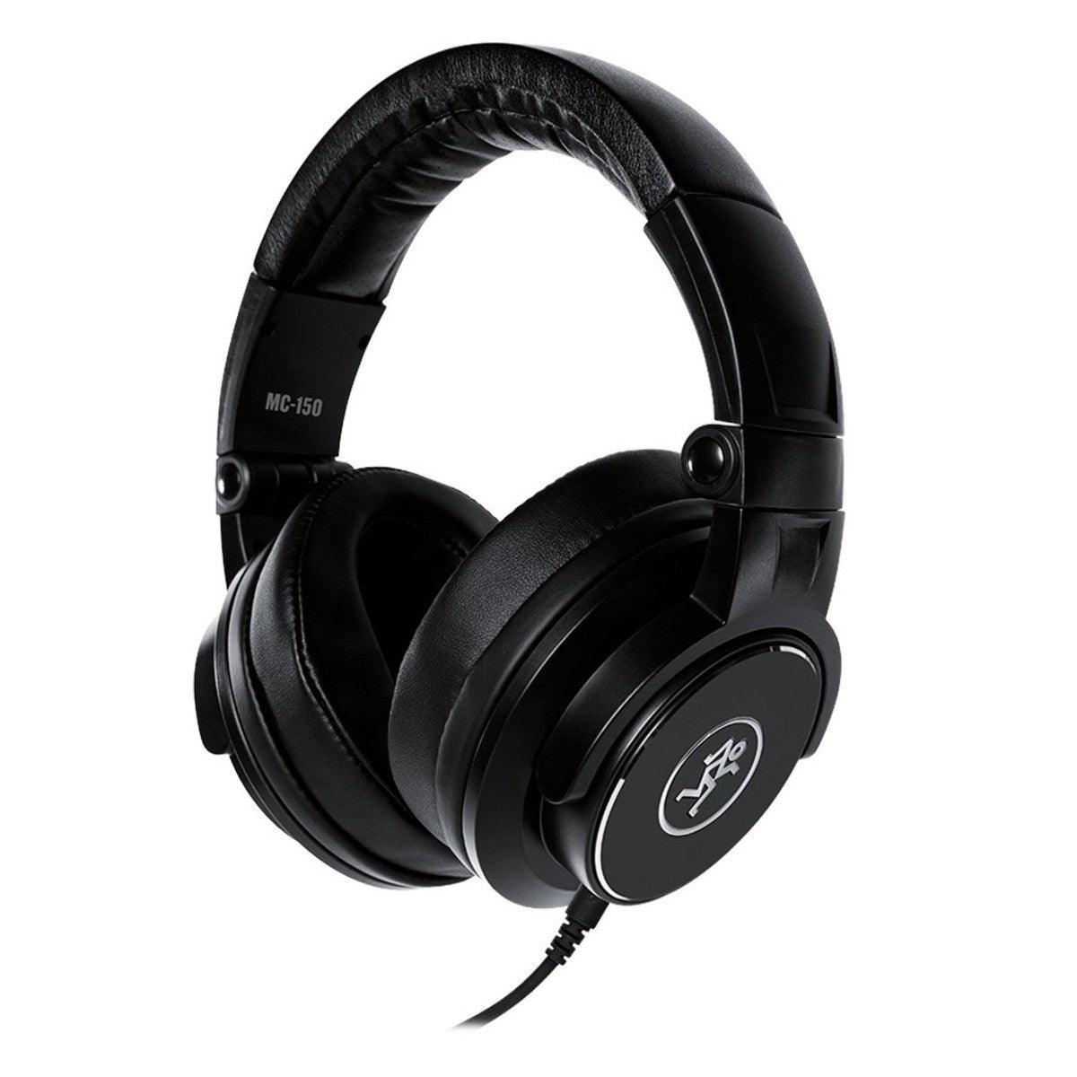 MACKIE MC-150 CUFFIA CHIUSA CIRCUMAURALE COLORE NERO - TechSoundSystem.com