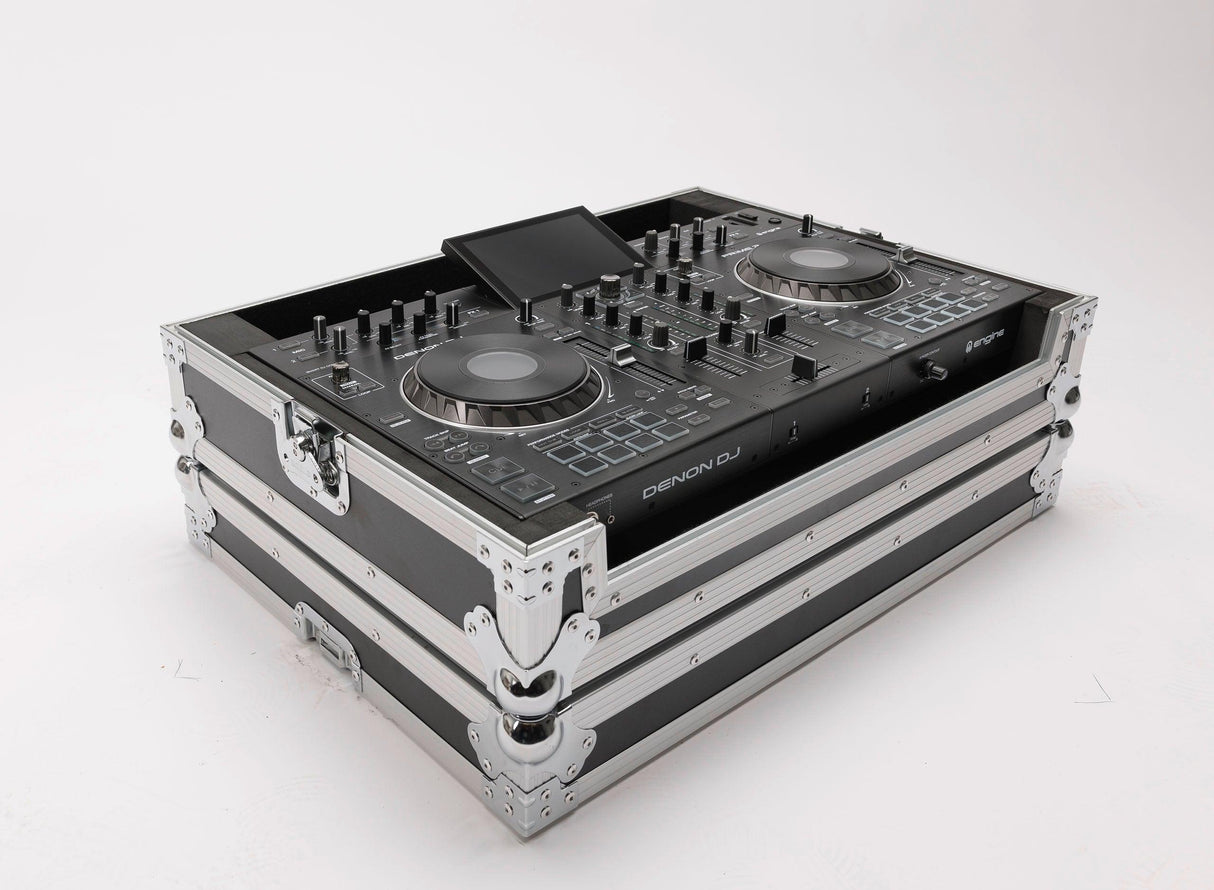 MAGMA DJ CONTROLLER CASE PRIME 2 FLIGHT CASE PER DENON PRIME 2 - TechSoundSystem.com
