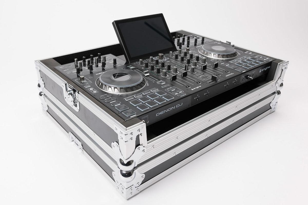 MAGMA DJ CONTROLLER CASE PRIME 4 FLIGHT CASE PER DENON PRIME 4 - TechSoundSystem.com