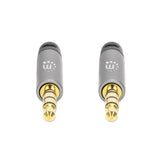 MANHATTAN ICOC 35H-MM-020 CAVO AUDIO BILANCIATO JACK 3,5 MM 2 METRI