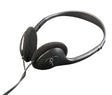 GEMBIRD CUFFIE STEREO CON CONTROLLO VOLUME, COLORE NERO - TechSoundSystem.com