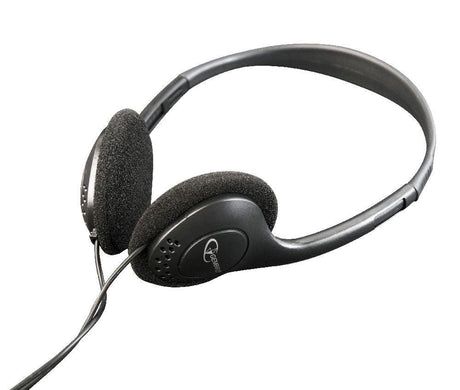 GEMBIRD CUFFIE STEREO CON CONTROLLO VOLUME, COLORE NERO - TechSoundSystem.com