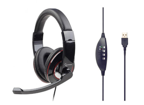 GEMBIRD CUFFIE STEREO USB - TechSoundSystem.com