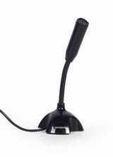GEMBIRD DESKTOP MICROPHONE, BLACK - TechSoundSystem.com
