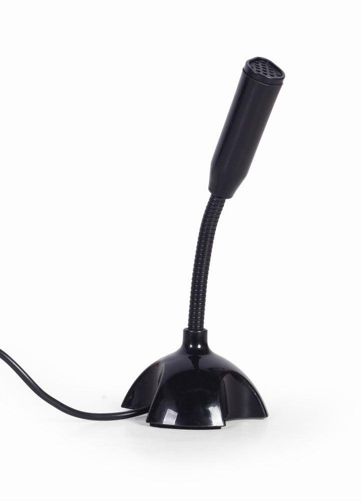 GEMBIRD MICROFONO USB DA TAVOLO, NERO - TechSoundSystem.com