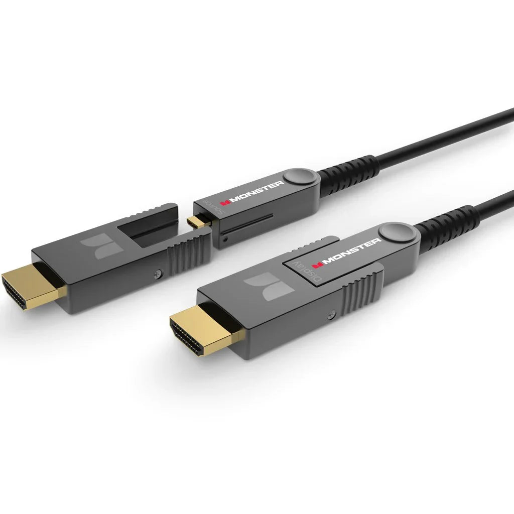 MONSTER MMS-HDMI4K-15MT-2SIDE Cavo HDMI 2.0 da 15MT UHD 4K/60 Hz tecnologia ibrida fibra ottica