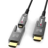 MONSTER MMS-HDMI4K-15MT-2SIDE Cavo HDMI 2.0 da 15MT UHD 4K/60 Hz tecnologia ibrida fibra ottica