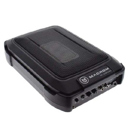 Macrom M-SW680 Subwoofer sottosedile amplificato 6x8 pollici 120W