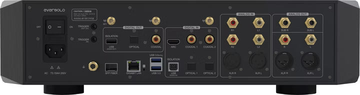 Eversolo DMP-A10 streamer top di gamma DAC ESS Sabre e preamplificatore per impianti hi-fi esigenti