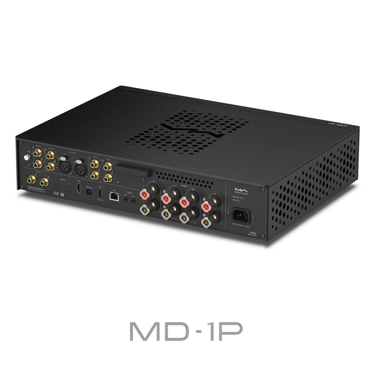 Matrix Audio MD-1P amplificatore integrato con streamer 8 Ohm 300W
