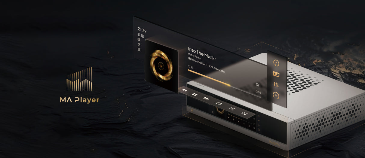 Matrix Audio MS-1 streamer di rete wi-fi con DAC integrato
