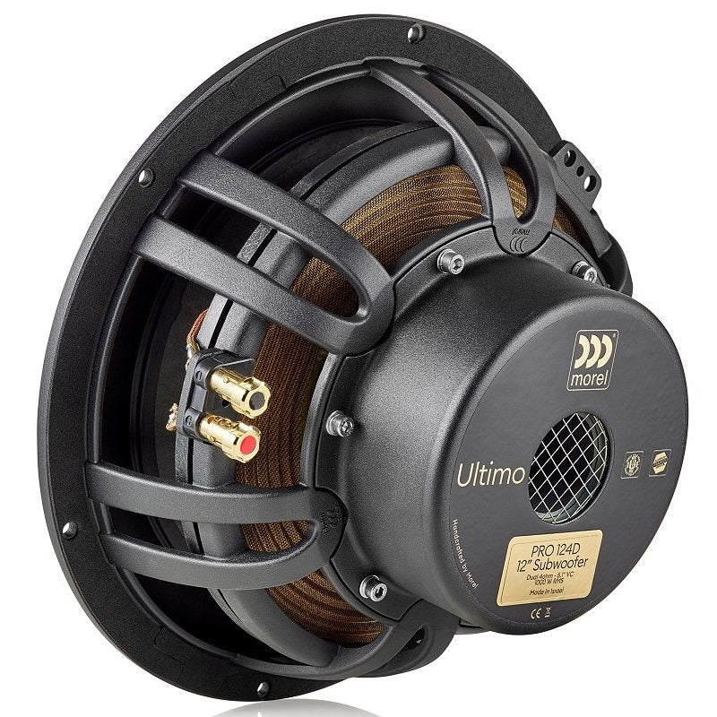 Morel Ultimo Pro 124D subwoofer da 12" dual 4 Ohm 3000W