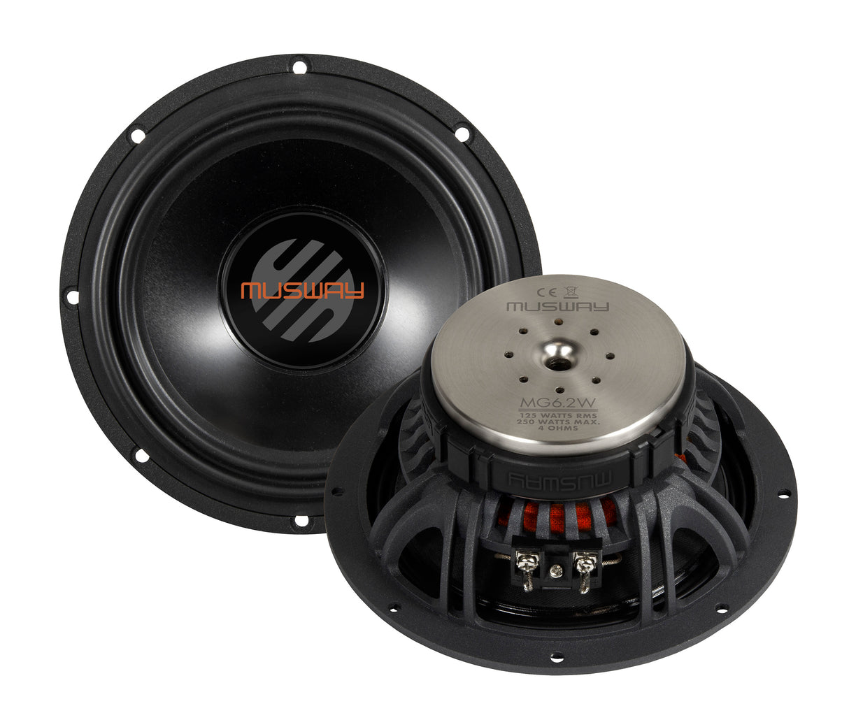 Musway MG6.3A kit a 3 vie attivo da 165mm 4 Ohm 250W
