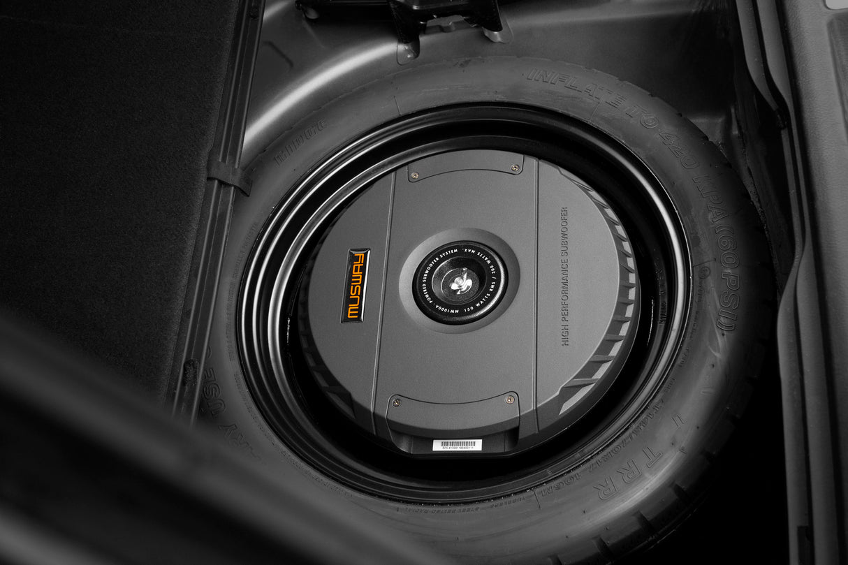 Musway MW1000A subwoofer attivo da 280mm 300W con amplificatore integrato di classe A/B