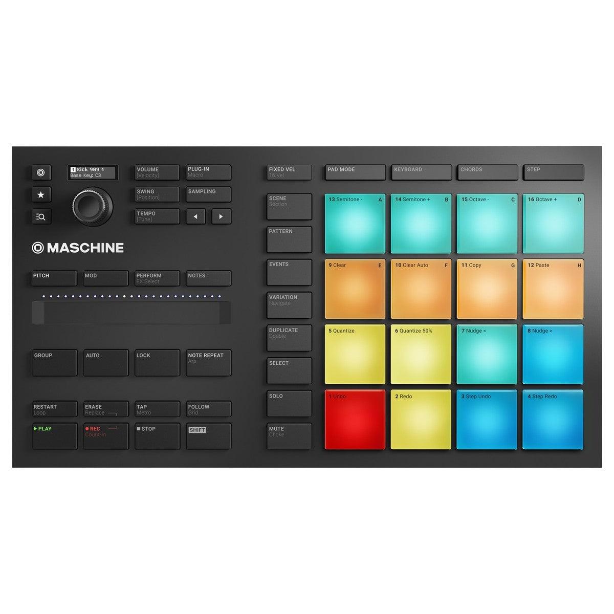 NATIVE INSTRUMENTS MASCHINE MIKRO MK3 BLACK GROOVE BOX COMPATTA MK3 - TechSoundSystem.com