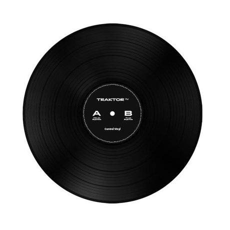 NATIVE INSTRUMENTS TRAKTOR CONTROL VINYL BLACK VINILE DI CONTROLLO NERO - TechSoundSystem.com