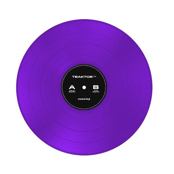 NATIVE INSTRUMENTS TRAKTOR CONTROL VINYL PURPLE VINILE DI CONTROLLO VIOLA - TechSoundSystem.com