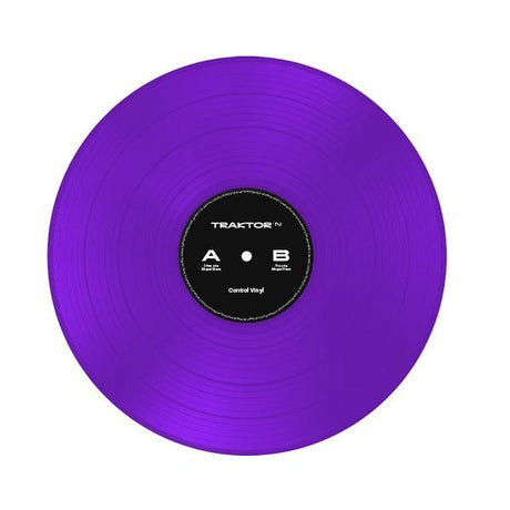 NATIVE INSTRUMENTS TRAKTOR CONTROL VINYL PURPLE VINILE DI CONTROLLO VIOLA - TechSoundSystem.com