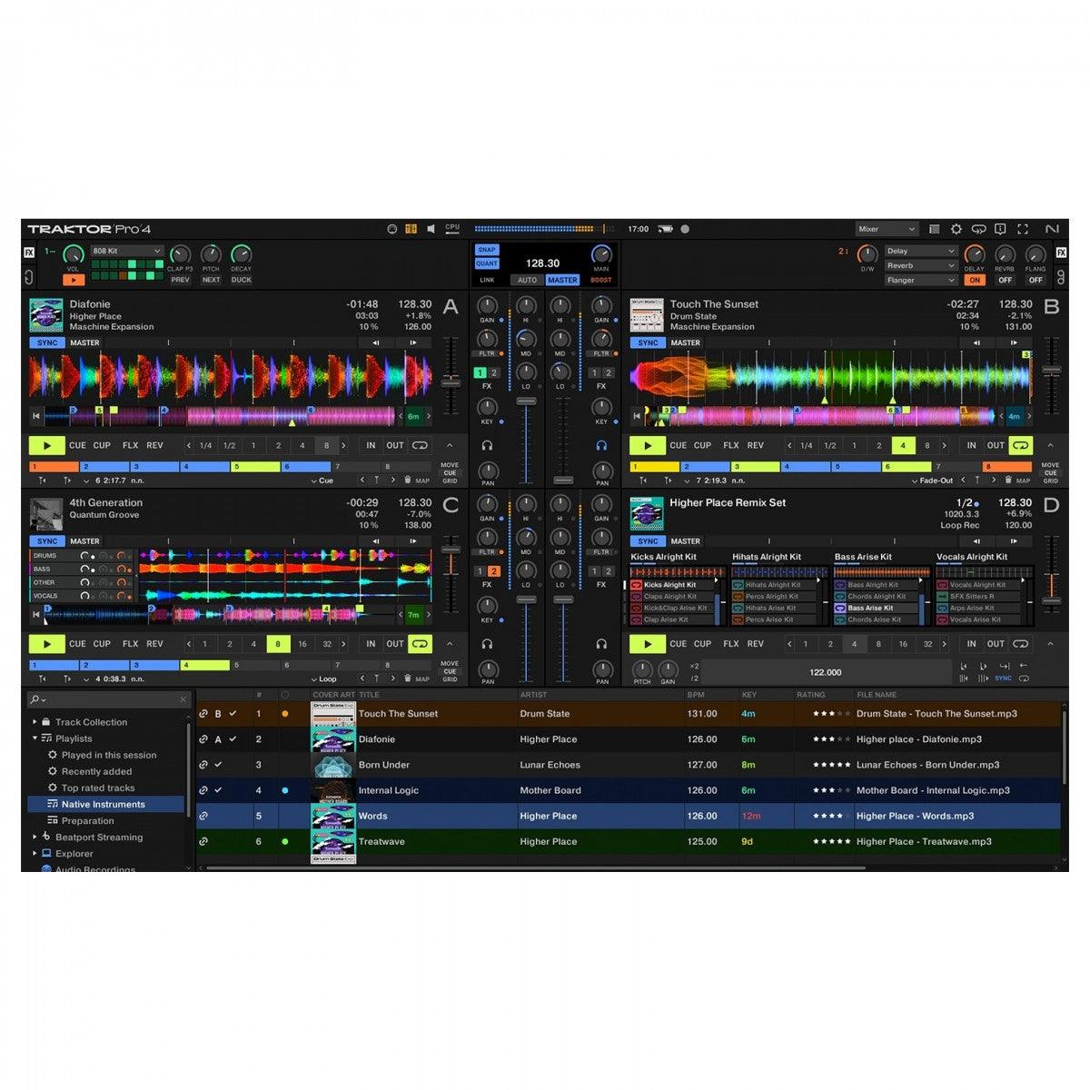 NATIVE INSTRUMENTS TRAKTOR PRO 4 SOFTWARE UPDATE DA TRAKTOR PRO 3 - TechSoundSystem.com