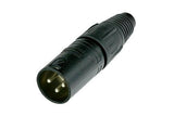 NEUTRIK NC3MX-BAG CONNETTORE VOLANTE MASCHIO XLR 3 POLI - TechSoundSystem.com