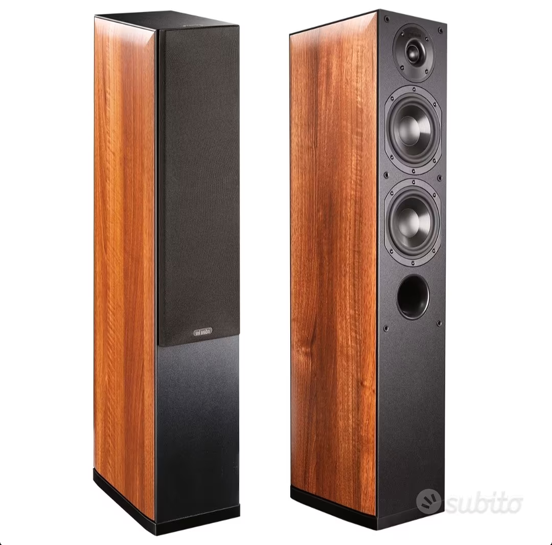 Indiana Line NOTA 550 XL Diffusori da pavimento (Coppia) 3 vie 30-130 Watt (vinile noce chiaro)