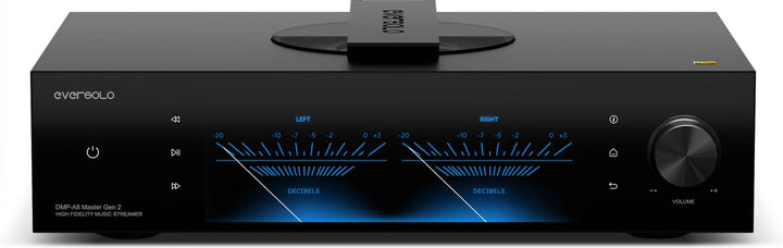 Eversolo DMP-A8 Master Edition Gen 2, il DAC da rete top di gamma con clock OCXO e lettore CD integrato