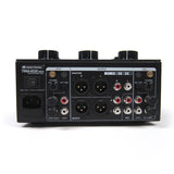 OMNITRONIC SET TRM202 MK3 MIXER ROTATIVO 2 CANALI PER DJ 2 CANALI + CASE ROADINGER