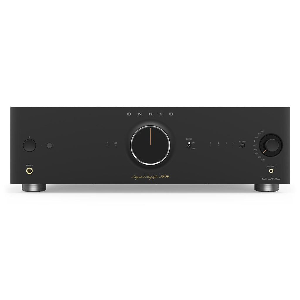 ONKYO ICON A-50 BLACK Amplificatore integrato in Classe AB con potenza di 140 Watt