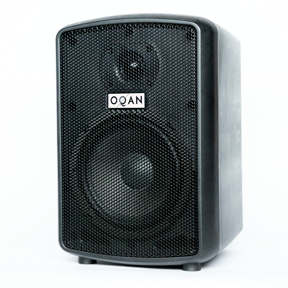OQAN QLS-6 STREET PARTNER CASSA ATTIVA A BATTERIA 2 VIE 100W PICCO WOOFER 6.5" BLUETOOTH + USB CON MICROFONO WIRELESS - TechSoundSystem.com