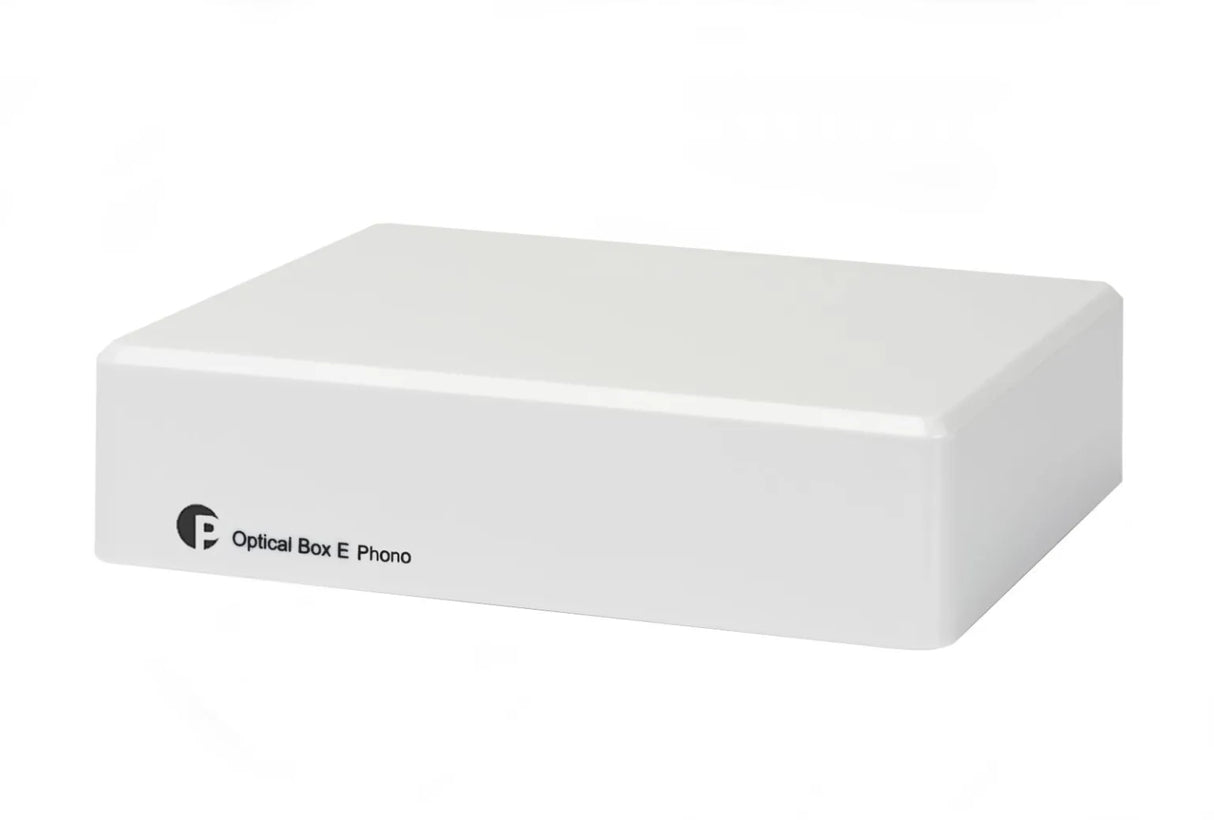 Pro-ject OPTICAL BOX E PHONO Stadio fono MM con convertitore A/D e ingresso e uscita linea